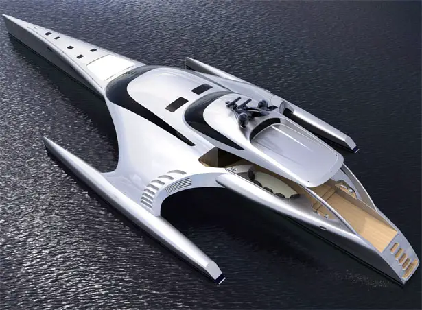 Futuristic Superyacht Adastra Combines Aesthetics, Luxury And Power