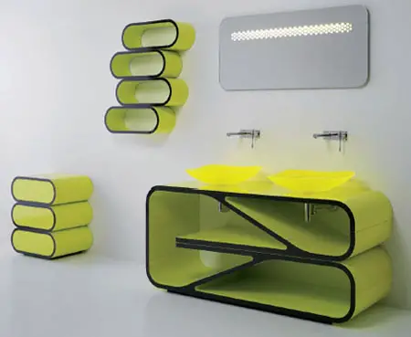 futuristic vanities from il bagno bandini