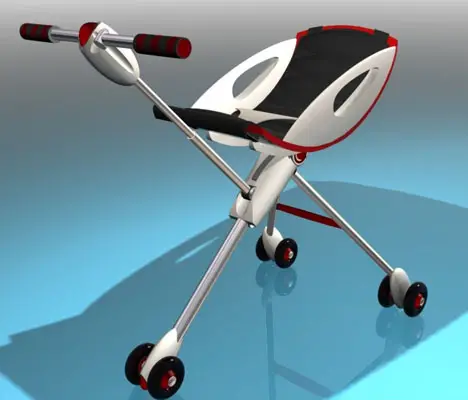 G-Stroller Is A Combination of A Stroller, A Baby Bed, and A Baby Tub