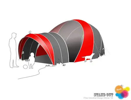 gelert g tent design