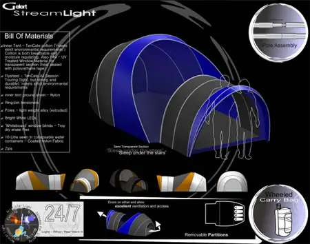 gelert g tent design