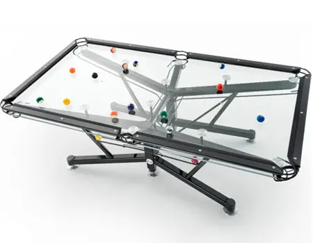 g1 billiard table offers unique pool playing