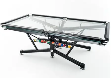 g1 billiard table offers unique pool playing