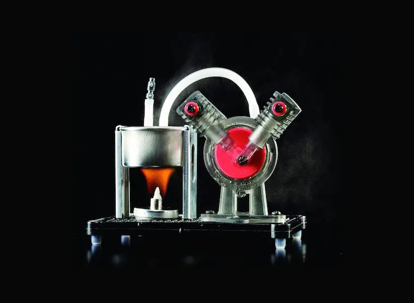 Gakken Otona no Kagaku Mini V-twin Steam Engine