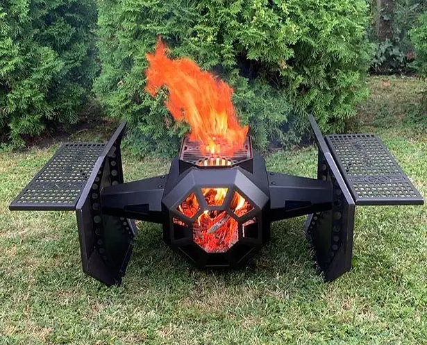 TIE Fighter BBQ Grill