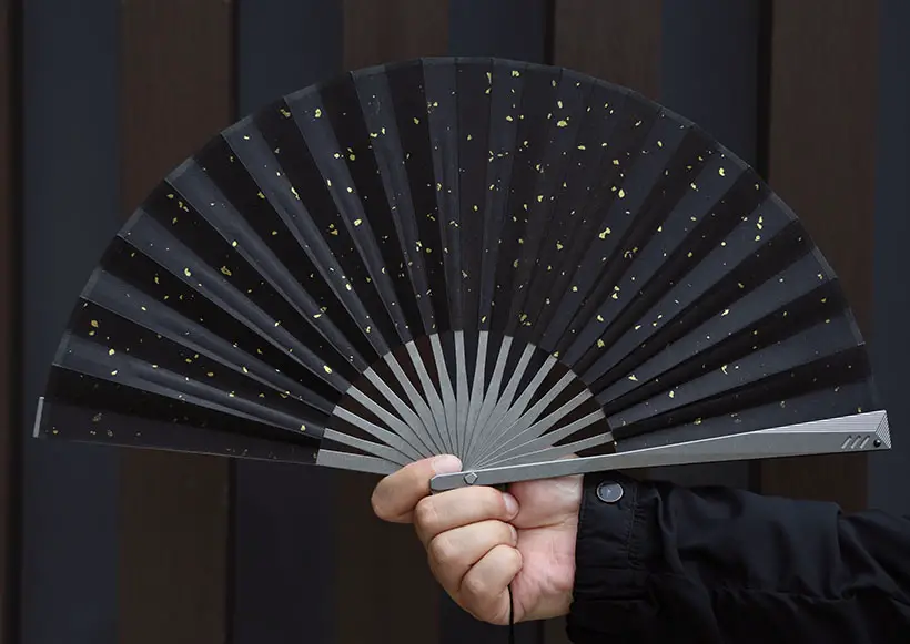The Galaxy EDC - Titanium Kung Fu Folding Fan