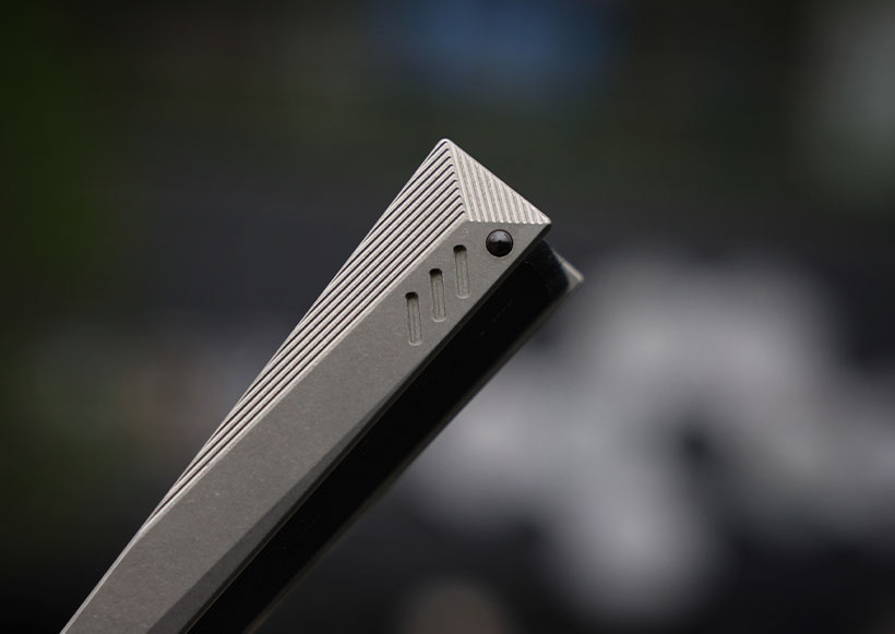 The Galaxy EDC - Titanium Kung Fu Folding Fan