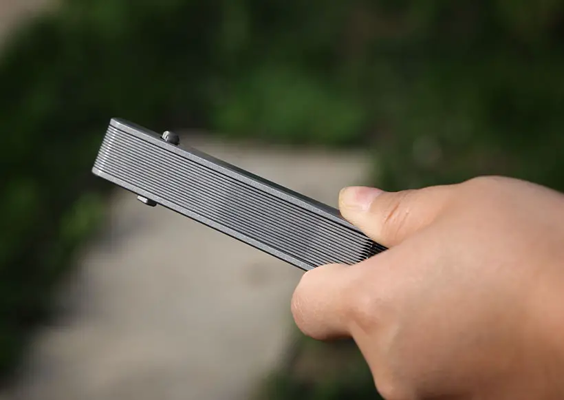 The Galaxy EDC - Titanium Kung Fu Folding Fan