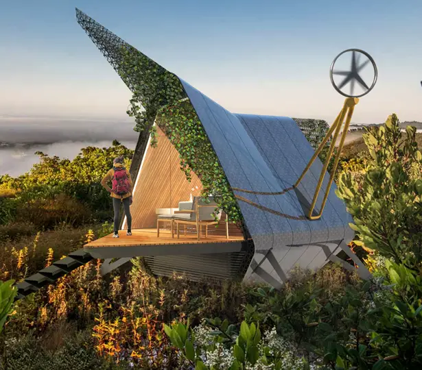 Galini Sleeping Pod Eco-Friendly Structure for Challenging Sites by DFA