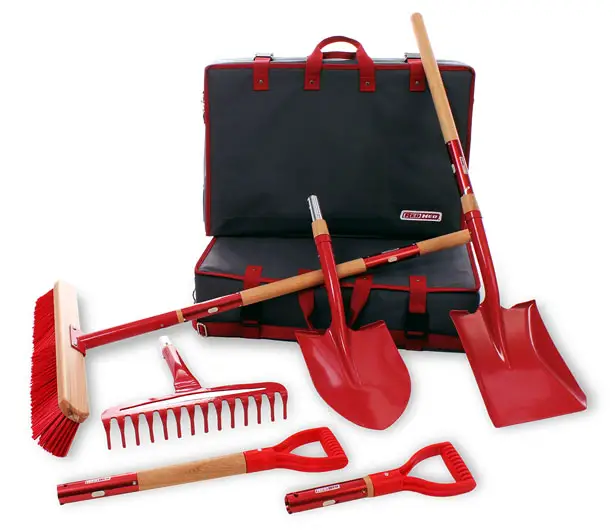 Garden Tool Master Kit with Soft Case by REDHED Tools