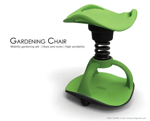 Gardening Chair by Han S. Hong