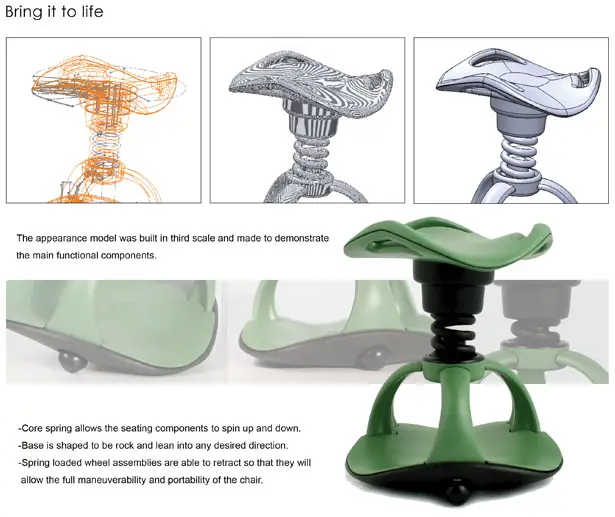 Gardening Chair by Han S. Hong