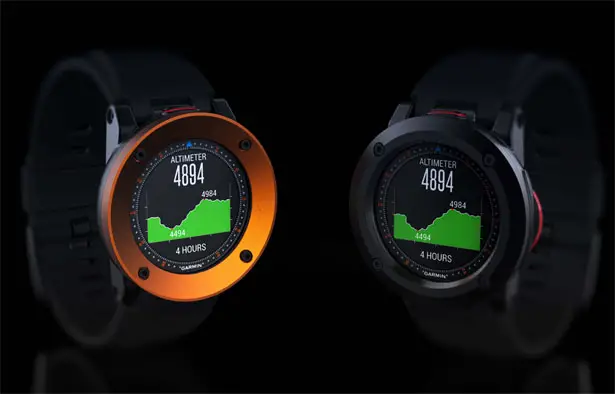 Garmin Fenix 4 Watch by Sylvain Gerber