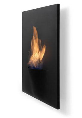 gaya wall mounted fireplace