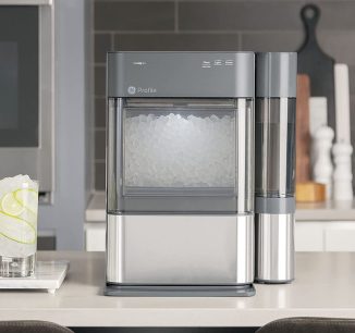 GE Profile Opal 2.0 Countertop Nugget Ice Maker Produces Crunch and Chewable Nugget Ice