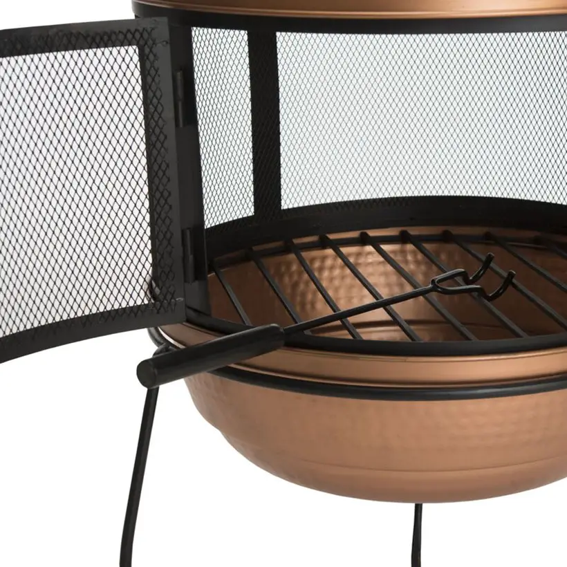 Ophelia & Co Gemmenne Cast Iron Wood Burning Chiminea