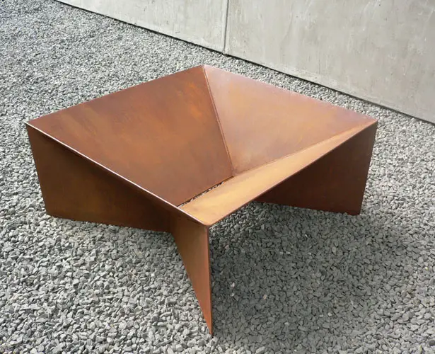 Geometric Firepit by John Paul Plauché