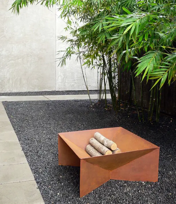 Geometric Firepit by John Paul Plauché