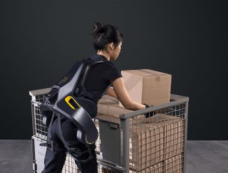 Apogee Exoskeleton – Smart Wearable Technology Helps Workers Carry Their Loads Easier