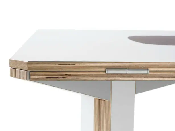 Gironde Extendible Table from MedioDesign Studio