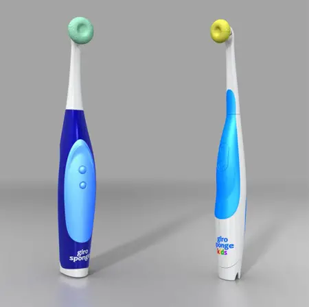 sponge toothbrush
