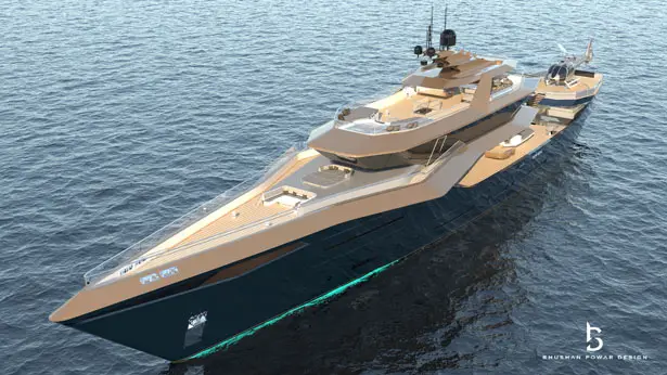 Glauca Superyacht by Bhushan Powar Design