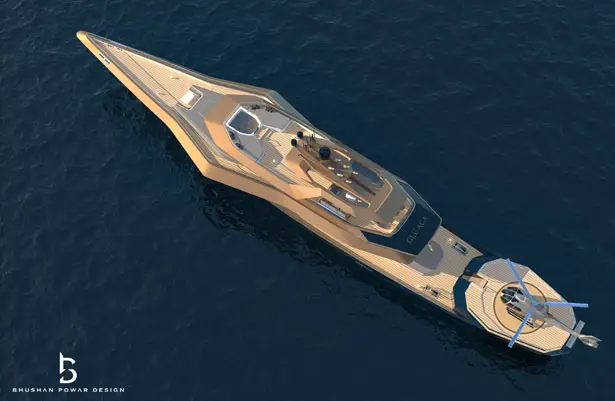 Glauca Superyacht by Bhushan Powar Design