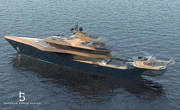 Glauca Superyacht by Bhushan Powar Design