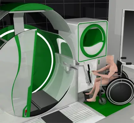 global bathroom concept for disabled people