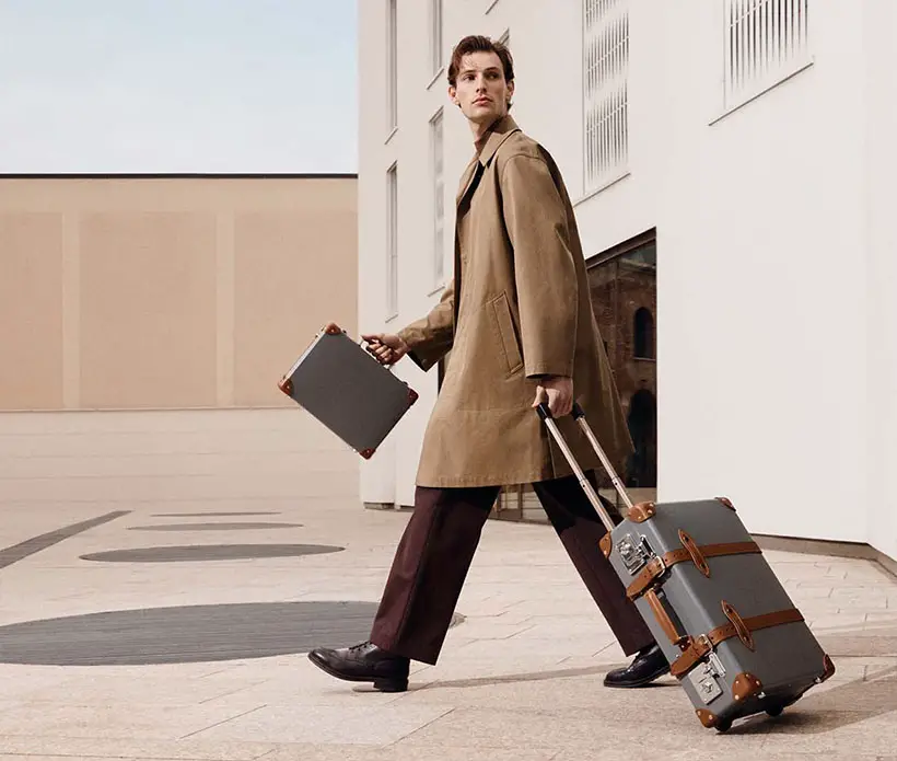 Stylish Globe Trotter Centenary Carry-On Luggage