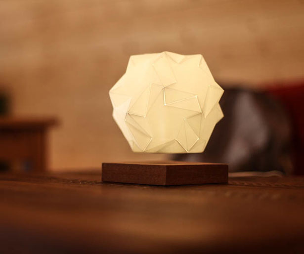 Glow Lamp - Illuminating Crystal That Floats in Mid air by Glow Design