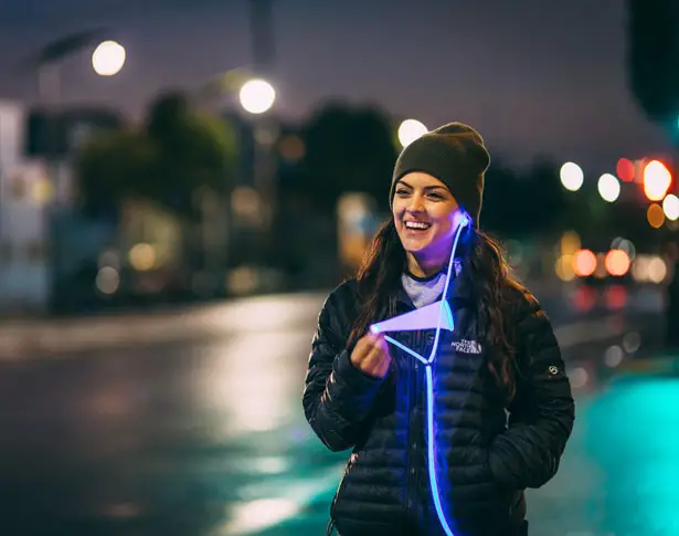 Glow Smart Headphones with Laser Light