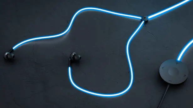 Glow Smart Headphones with Laser Light