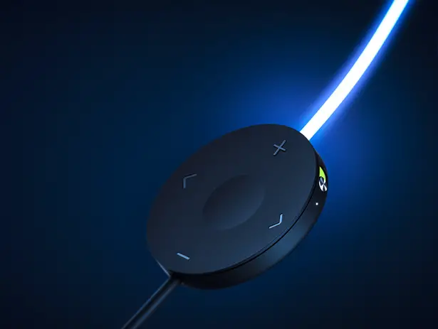 Glow Smart Headphones with Laser Light