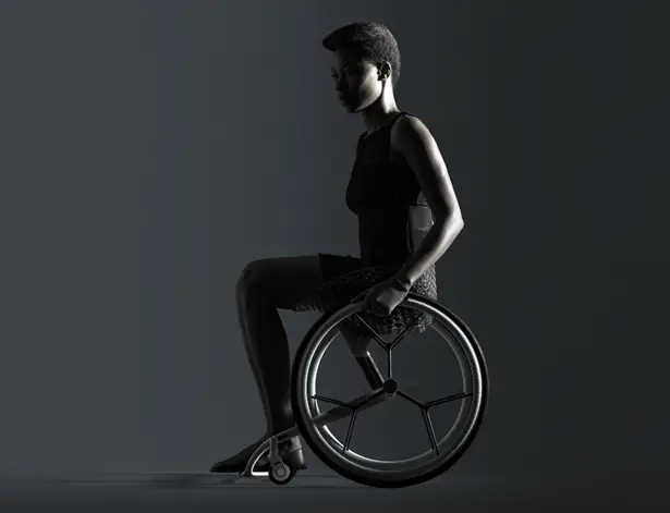 Go 3D Printed Wheelchair by LayerLAB