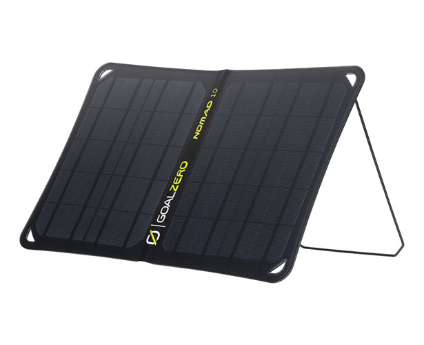 Nomad 10 Solar Panel + Torch 500 Multi-Purpose Light