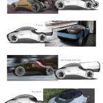 Futuristic Gogoro Autopack Concept Vehicle for Services by Po-Yuan Huang