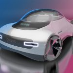 Futuristic Gogoro Autopack Concept Vehicle for Services by Po-Yuan Huang