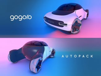 Futuristic Autopack Vehicle Design Study Proposal for Gogoro