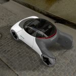 Futuristic Gogoro Autopack Concept Vehicle for Services by Po-Yuan Huang
