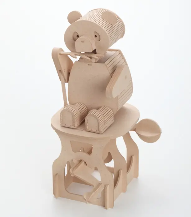 Golden Pin Design Award 2014 Winners - Modelshop Wooden ARToy- Panda