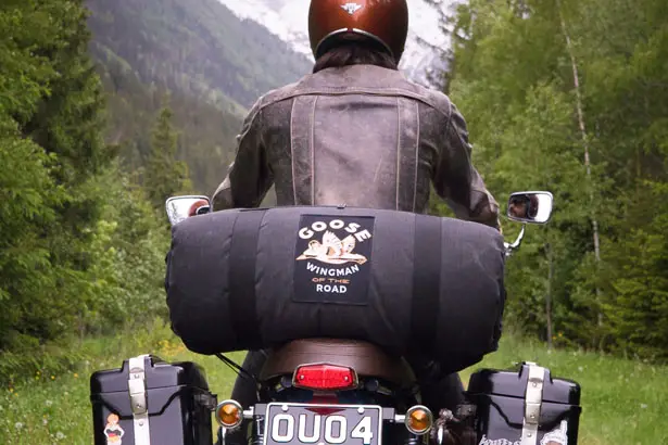 Goose Camping System for Motorcycle by Wingman of The Road