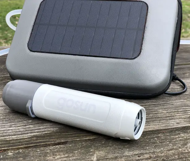 GoSun Flow: World's First Portable Solar-Powered Water Filter and Purifier