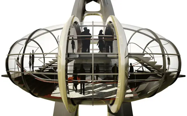 GOW Nippon Moon Observation Wheel by UnStudio