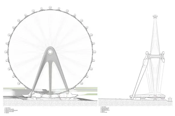 GOW Nippon Moon Observation Wheel by UnStudio