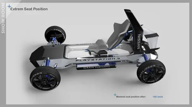 Gran Turismo E-motion Concept Racing Car by Frédéric Le Sciellour, Jérémy Sachot, Ishak Belhout, Julien Ancery