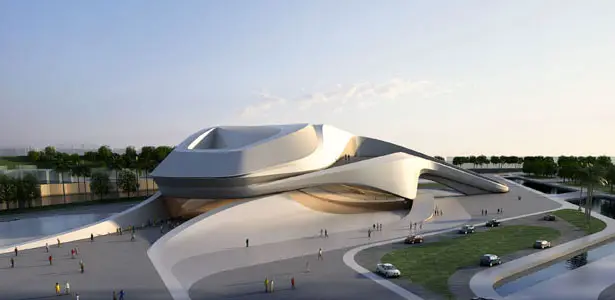 Grand Theatre Rabat by Zaha Hadid