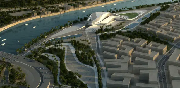 Grand Theatre Rabat by Zaha Hadid