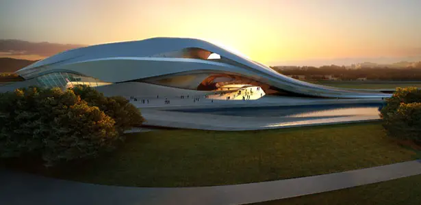 Grand Theatre Rabat by Zaha Hadid