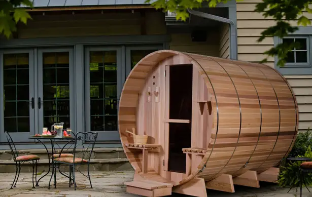 Grandview Barrel Sauna by Almost Heaven Saunas